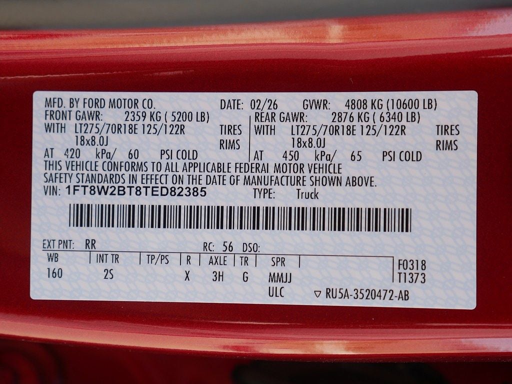 2026 Ford F-250SD XLT CREW 4WD