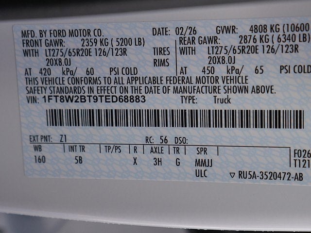 2026 Ford F-250SD Lariat CREW 4WD