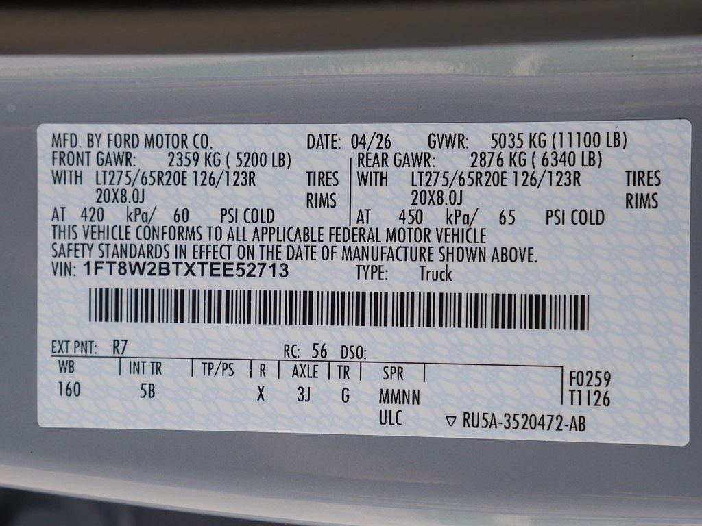 2026 Ford F-250SD Lariat CREW 4WD