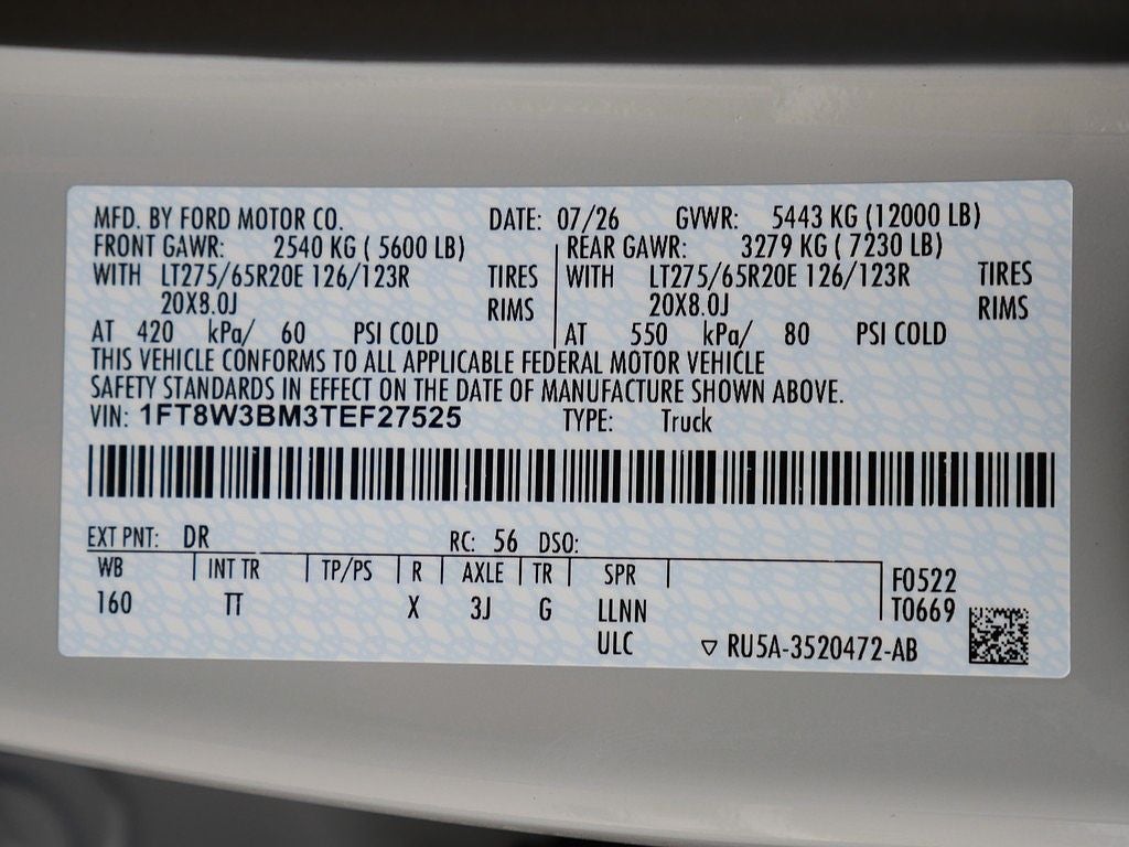 2026 Ford F-350SD Platinum CREW 4WD