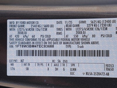 2026 Ford F-350SD Lariat CREW 4WD