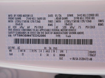 2026 Ford F-350SD Platinum CREW 4WD