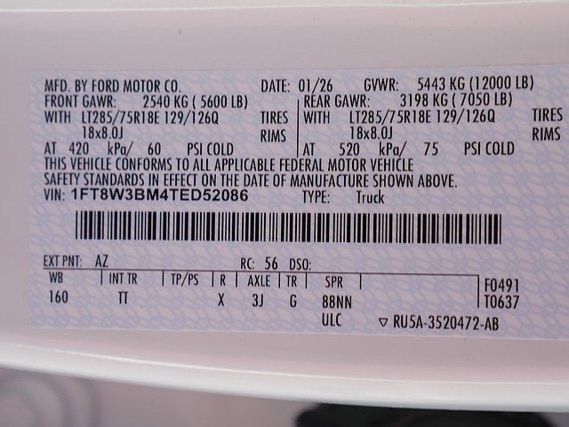 2026 Ford F-350SD Platinum CREW 4WD