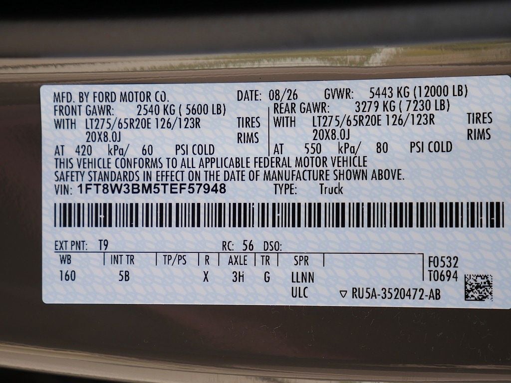 2026 Ford F-350SD Lariat CREW 4WD