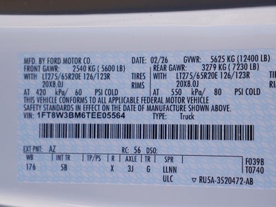 2026 Ford F-350SD Lariat CREW 4WD