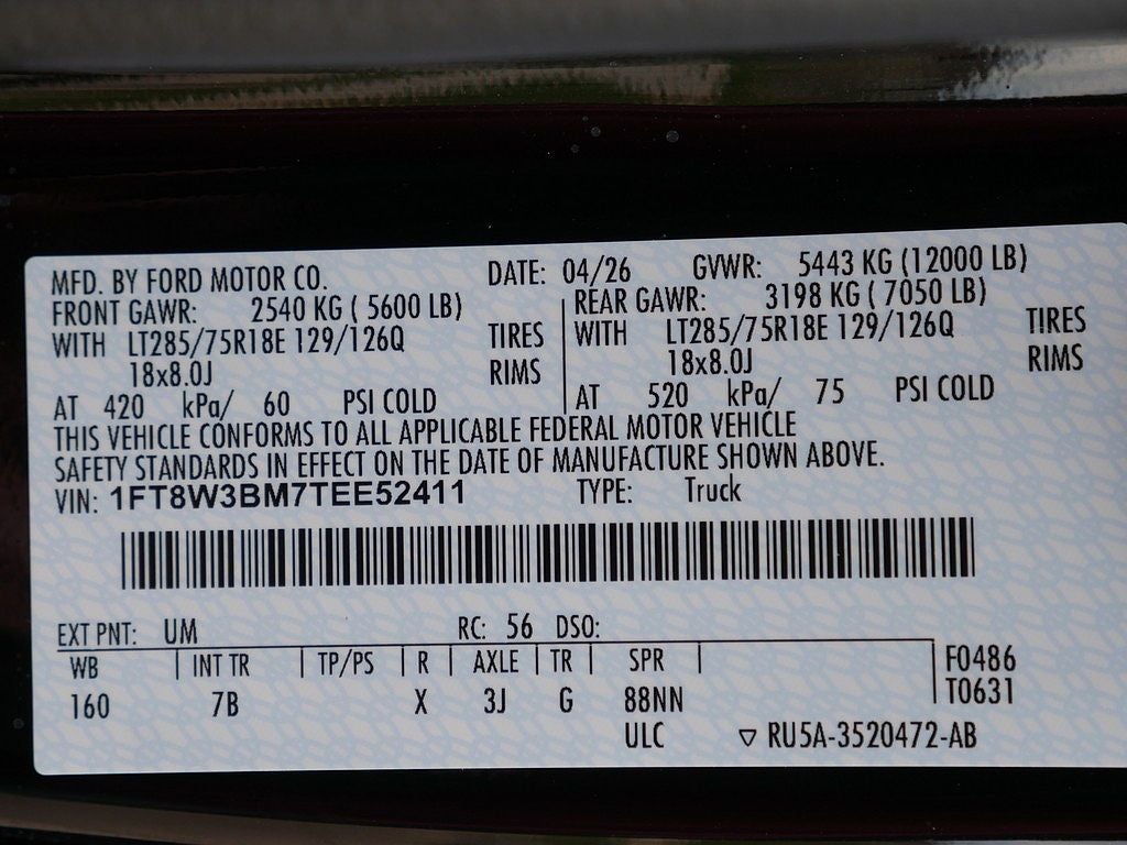 2026 Ford F-350SD Platinum CREW 4WD