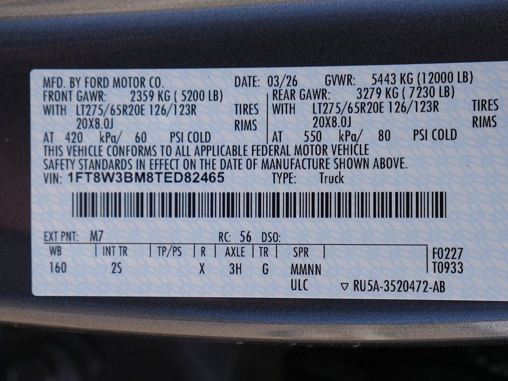 2026 Ford F-350SD XLT CREW 4WD