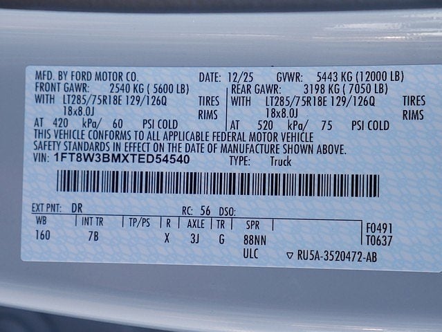 2026 Ford F-350SD Platinum CREW 4WD