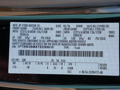 2026 Ford F-350SD Platinum CREW 4WD