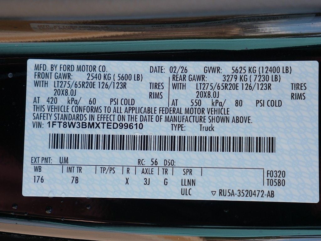 2026 Ford F-350SD Platinum CREW 4WD