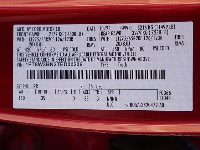 2026 Ford F-350SD XLT CREW 4WD