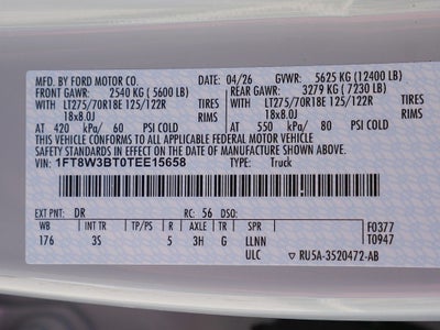 2026 Ford F-350SD XLT CREW 4WD