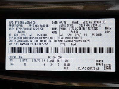 2026 Ford F-350SD XLT CREW 4WD