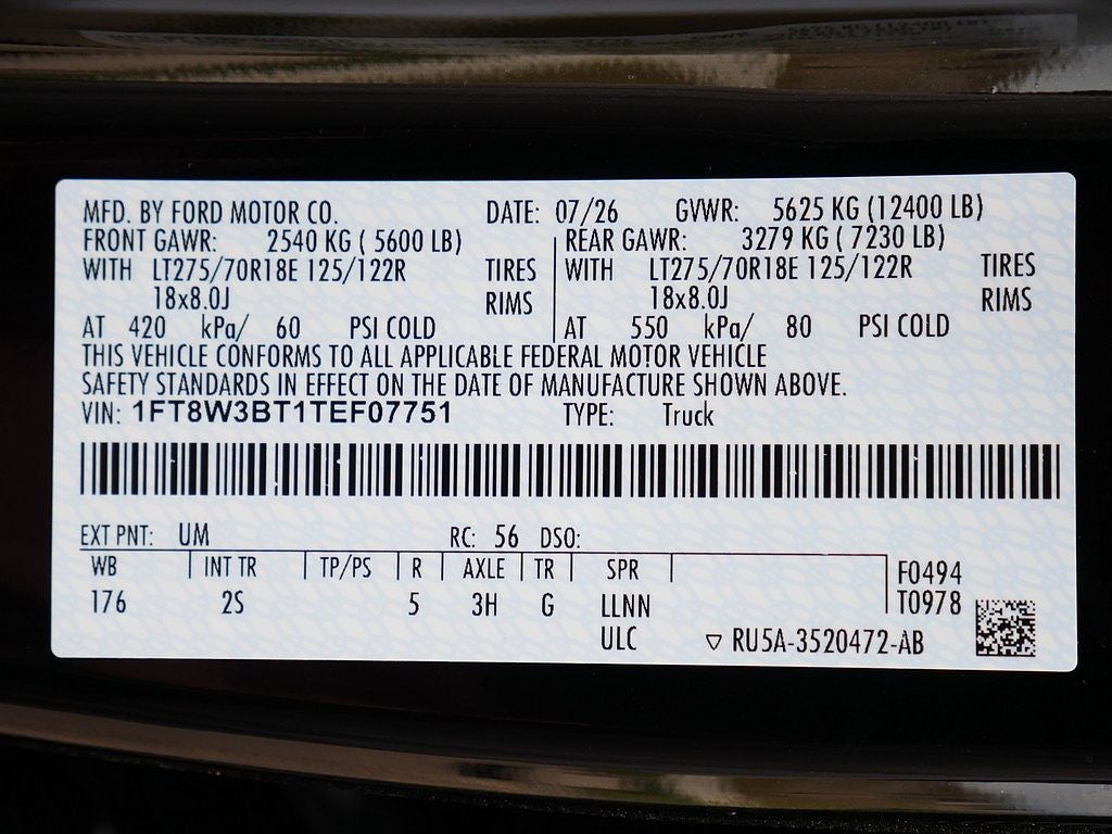 2026 Ford F-350SD XLT CREW 4WD