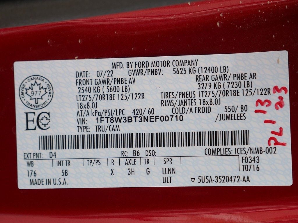 2022 Ford F-350SD Lariat CREW 6.7
