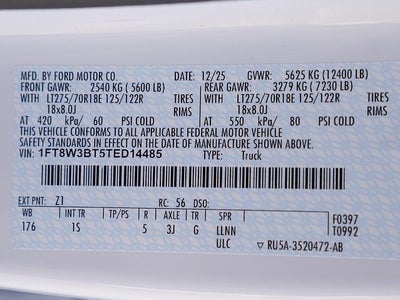 2026 Ford F-350SD XL CREW 4WD