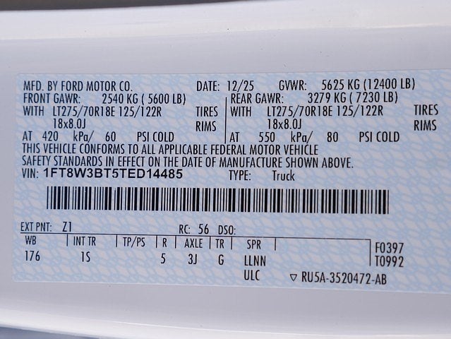 2026 Ford F-350SD XL CREW 4WD