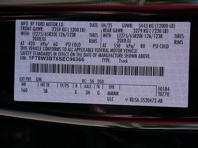 2025 Ford F-350SD Lariat CREW 4WD