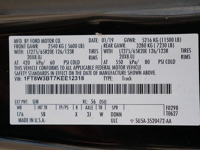 2019 Ford F-350SD Lariat CREW 6.7