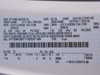 2026 Ford F-350SD XLT CREW 4WD