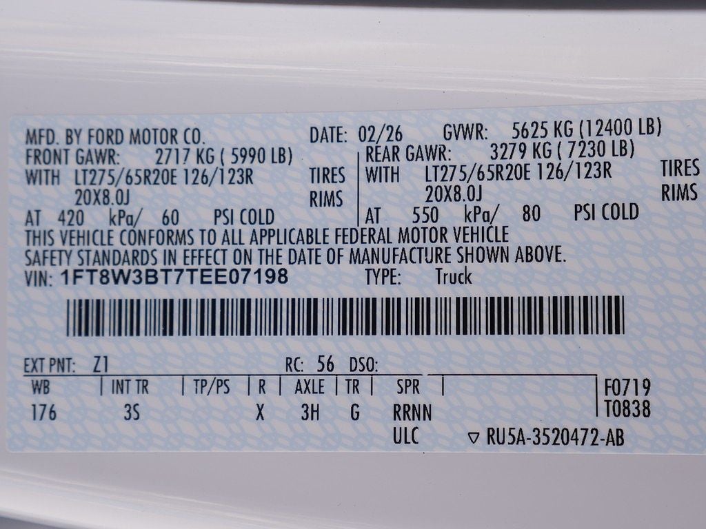 2026 Ford F-350SD XLT CREW 4WD