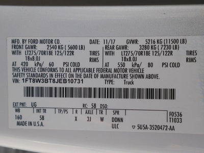 2018 Ford F-350SD Lariat CREW 6.7