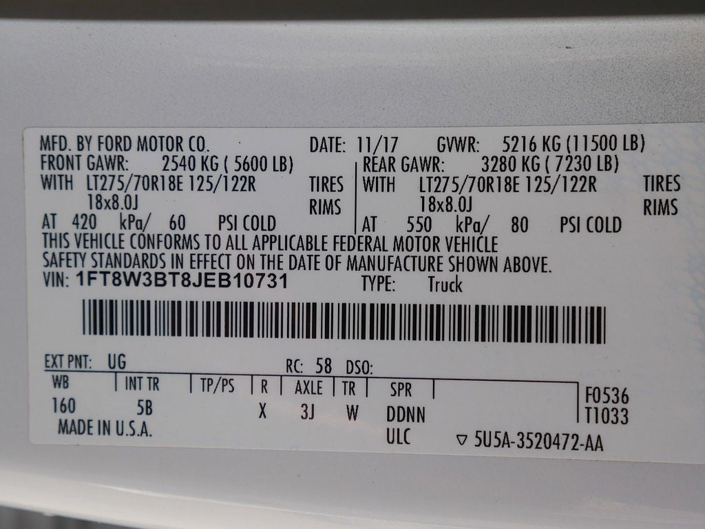 2018 Ford F-350SD Lariat CREW 6.7
