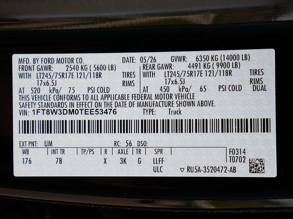 2026 Ford F-350SD Platinum DRW