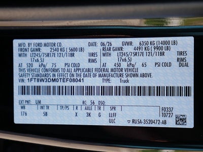 2026 Ford F-350SD Lariat DRW 4WD