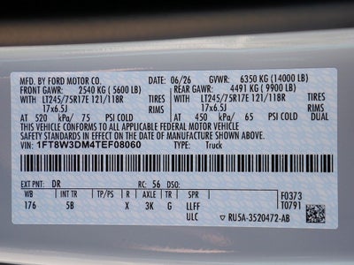 2026 Ford F-350SD Lariat DRW 4WD