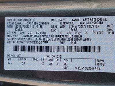 2026 Ford F-350SD Lariat DRW 4WD