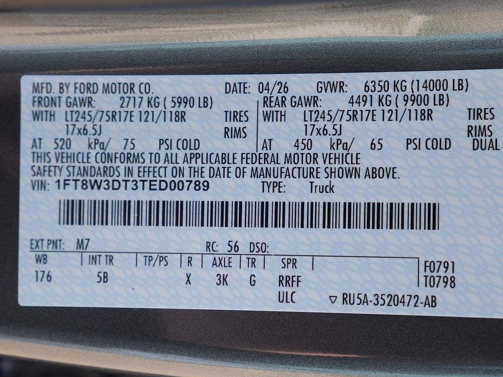 2026 Ford F-350SD Lariat DRW 4WD