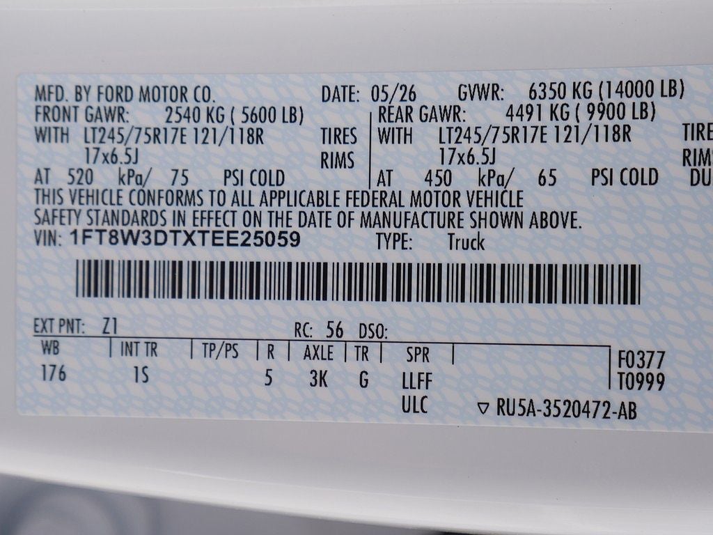 2026 Ford F-350SD XL DRW 4WD