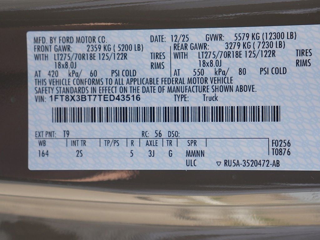 2026 Ford F-350SD XLT SUPER CAB 4WD