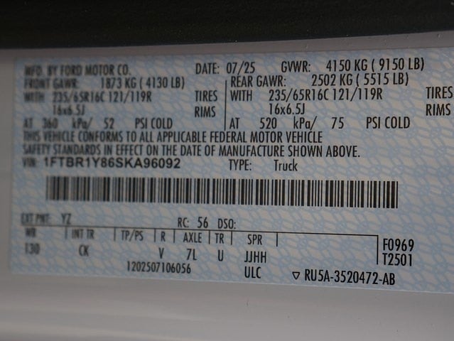 2025 Ford Transit-250 Base