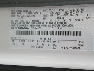 2026 Ford Transit-250 Base AWD