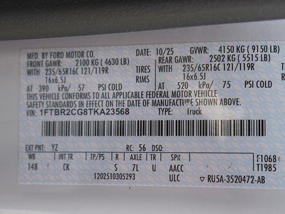 2026 Ford Transit-250 Base AWD