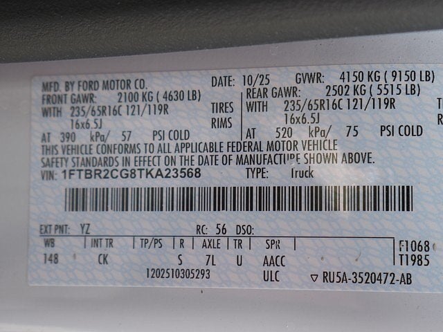 2026 Ford Transit-250 Base AWD