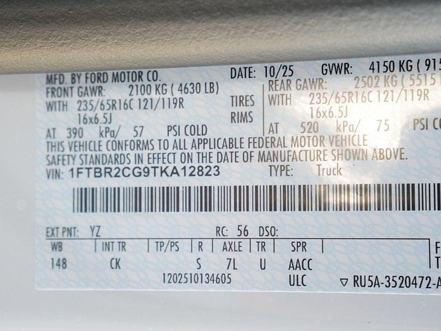 2026 Ford Transit-250 Base AWD