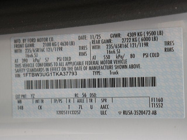 2026 Ford Transit-350 Base AWD