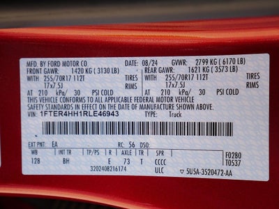 2024 Ford Ranger XLT CREW 4WD