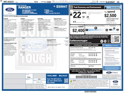 2025 Ford Ranger Lariat CREW