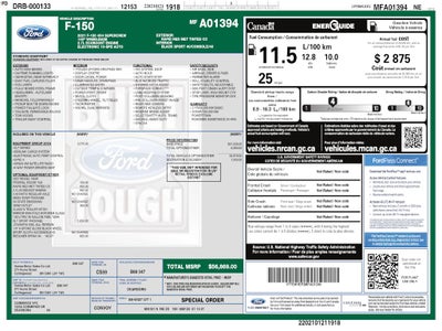 2021 Ford F-150 XLT CREW 2.7