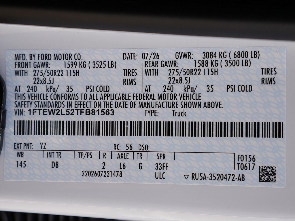 2026 Ford F-150 STX CREW 4WD