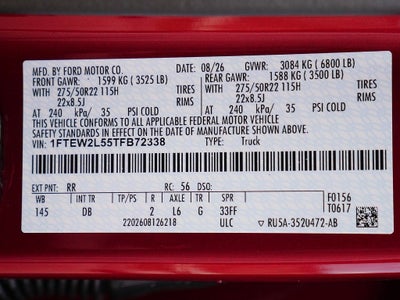 2026 Ford F-150 STX CREW 4WD