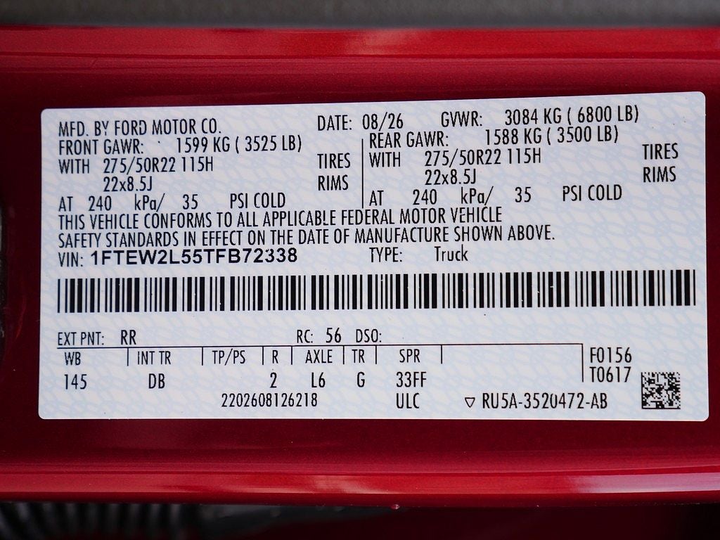 2026 Ford F-150 STX CREW 4WD