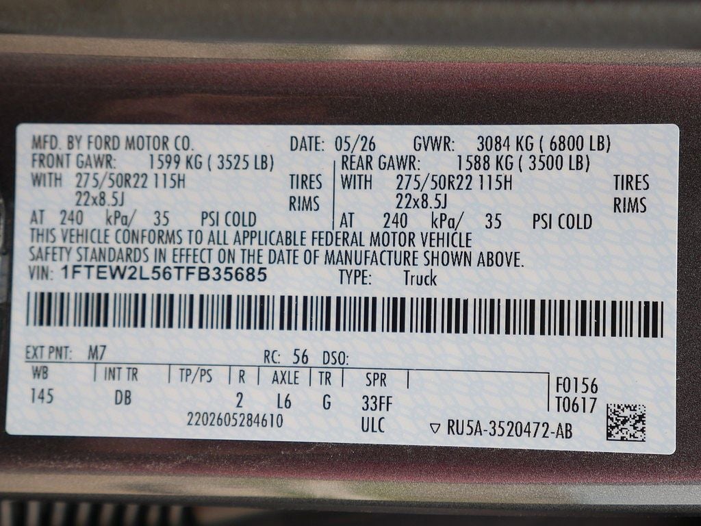 2026 Ford F-150 STX CREW 4WD