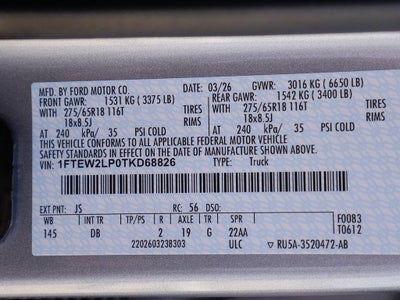 2026 Ford F-150 STX CREW 4WD