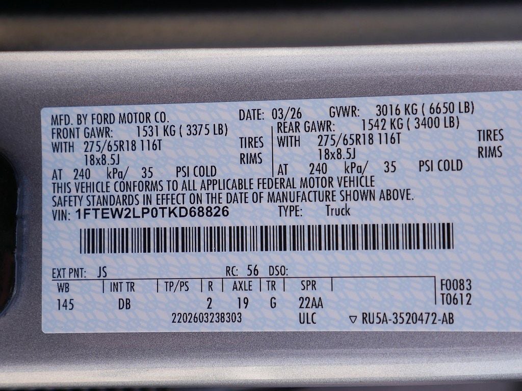 2026 Ford F-150 STX CREW 4WD