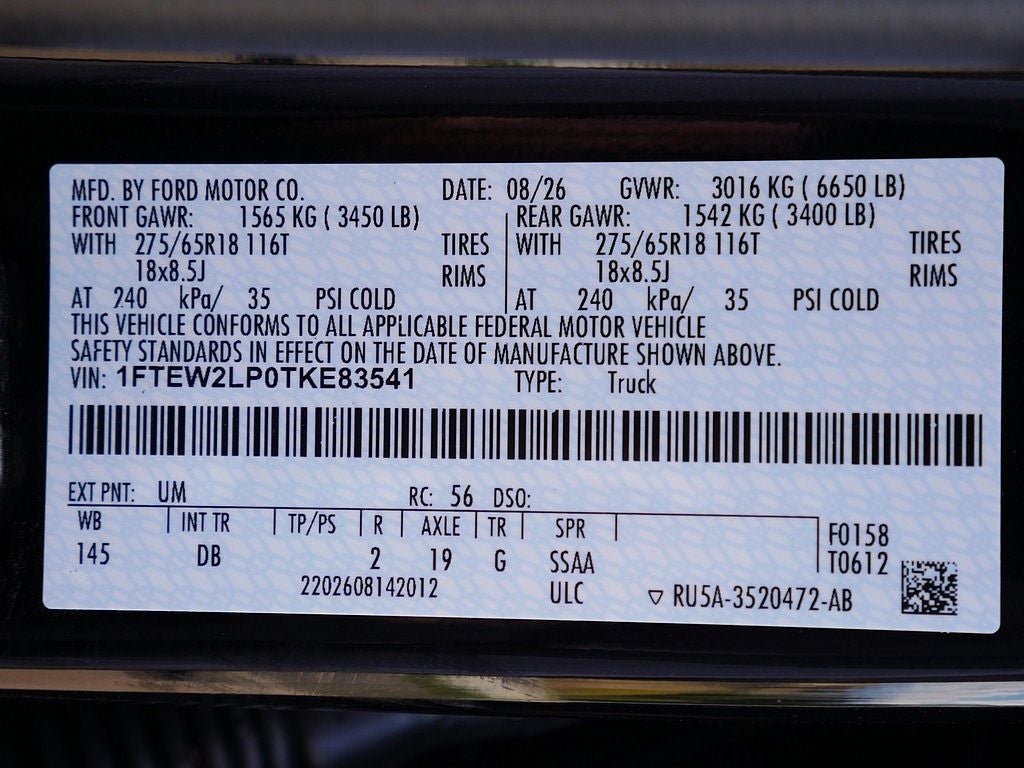 2026 Ford F-150 STX CREW 4WD